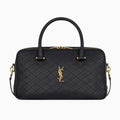 SAINT LAURENTOUT Lyia Duffle Bag in Quilted Lambskin