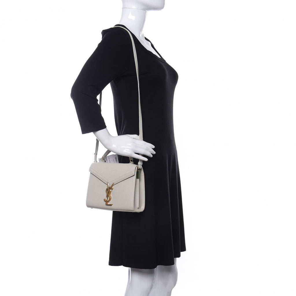 Saint Laurent  Grain de Poudre Mini Classic Monogram Cassandra