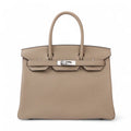 Hermès Birkin 30Togo Gris Etain silver Hardware