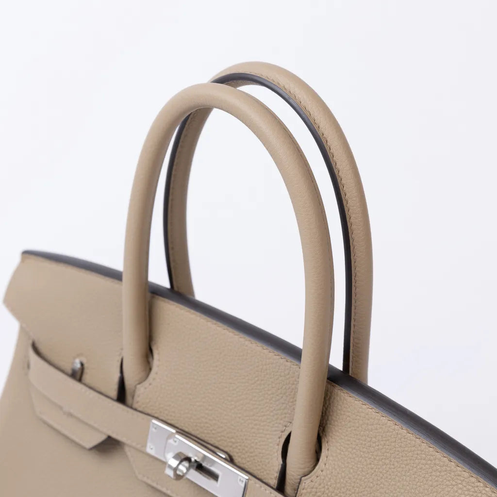 Hermès Birkin 30Togo Gris Etain silver Hardware