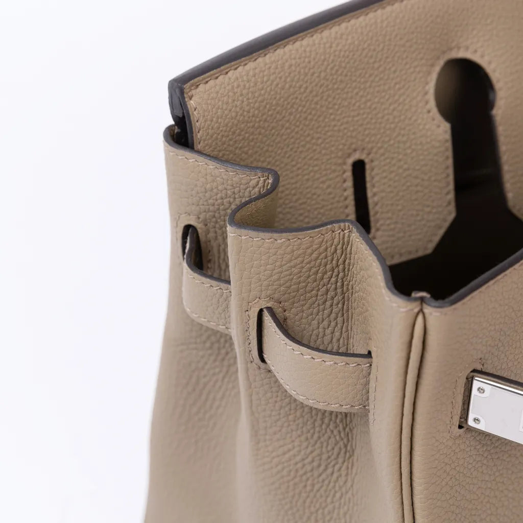 Hermès Birkin 30Togo Gris Etain silver Hardware
