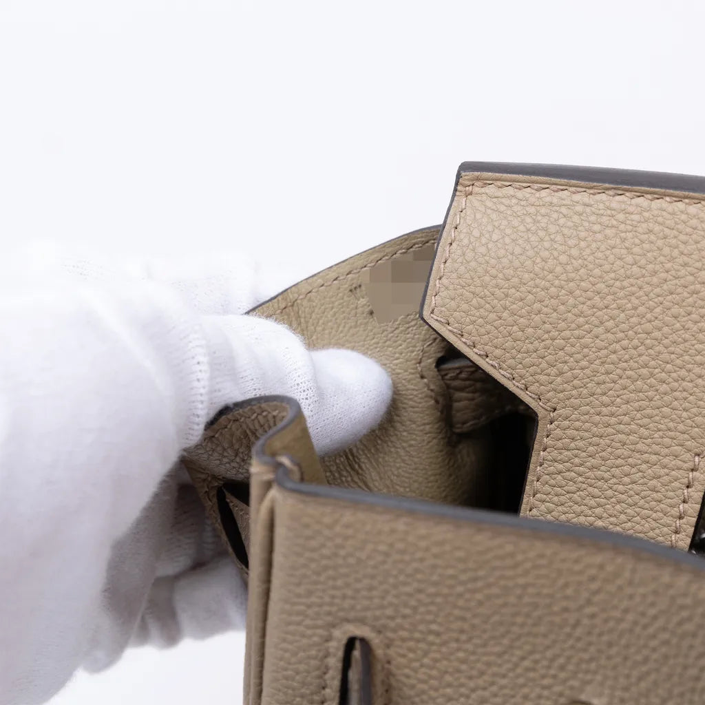 Hermès Birkin 30Togo Gris Etain silver Hardware