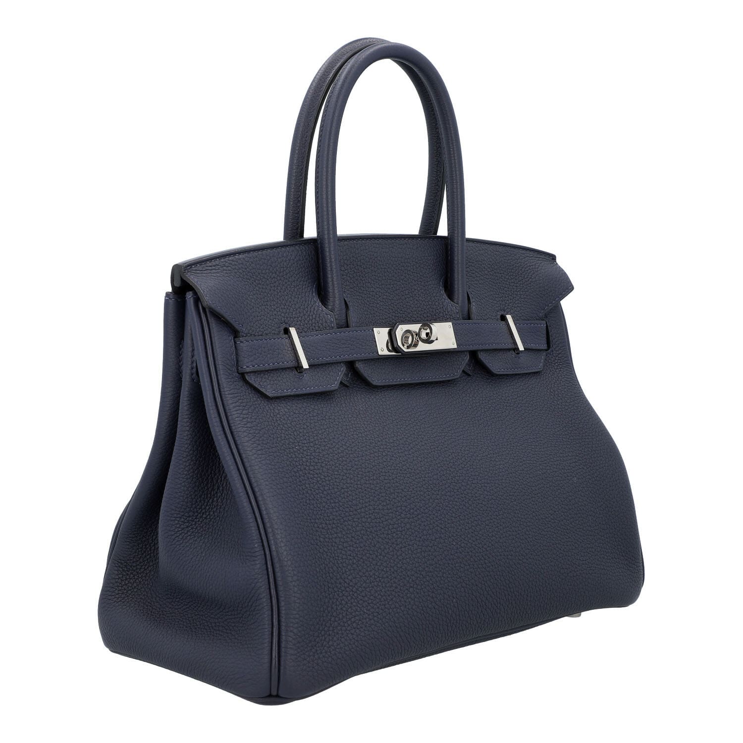 Hermès Birkin 30 Bleu Nuit Togo Palladium Hardware