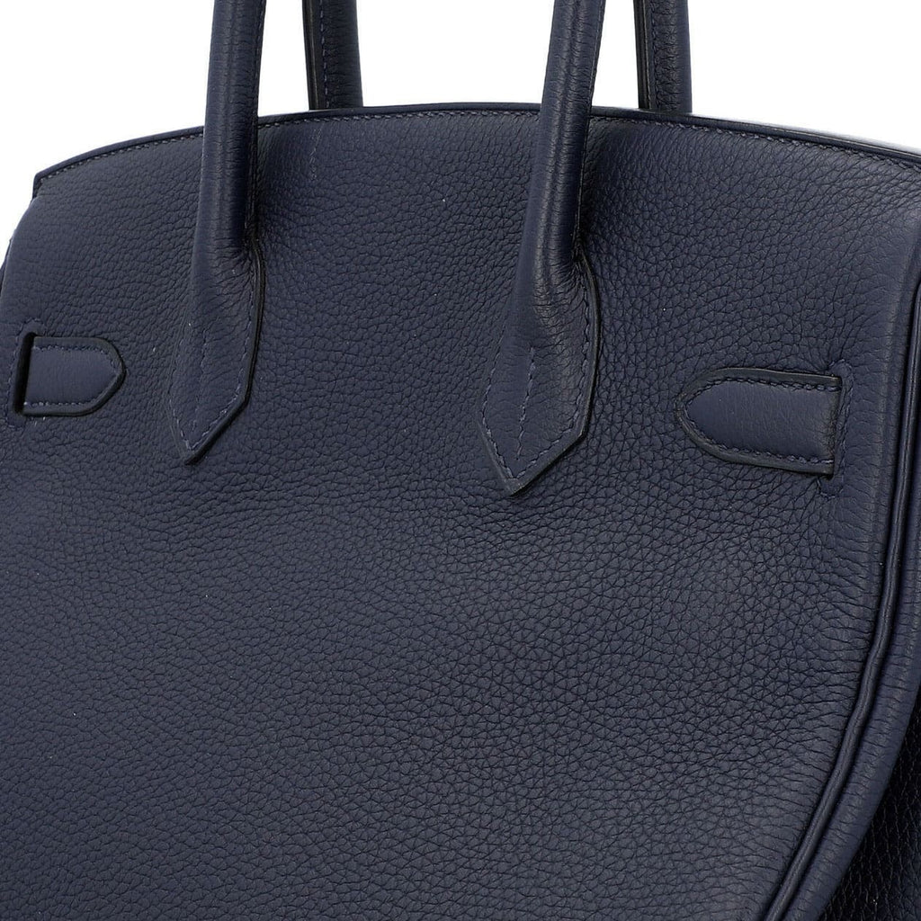 Hermès Birkin 30 Bleu Nuit Togo Palladium Hardware