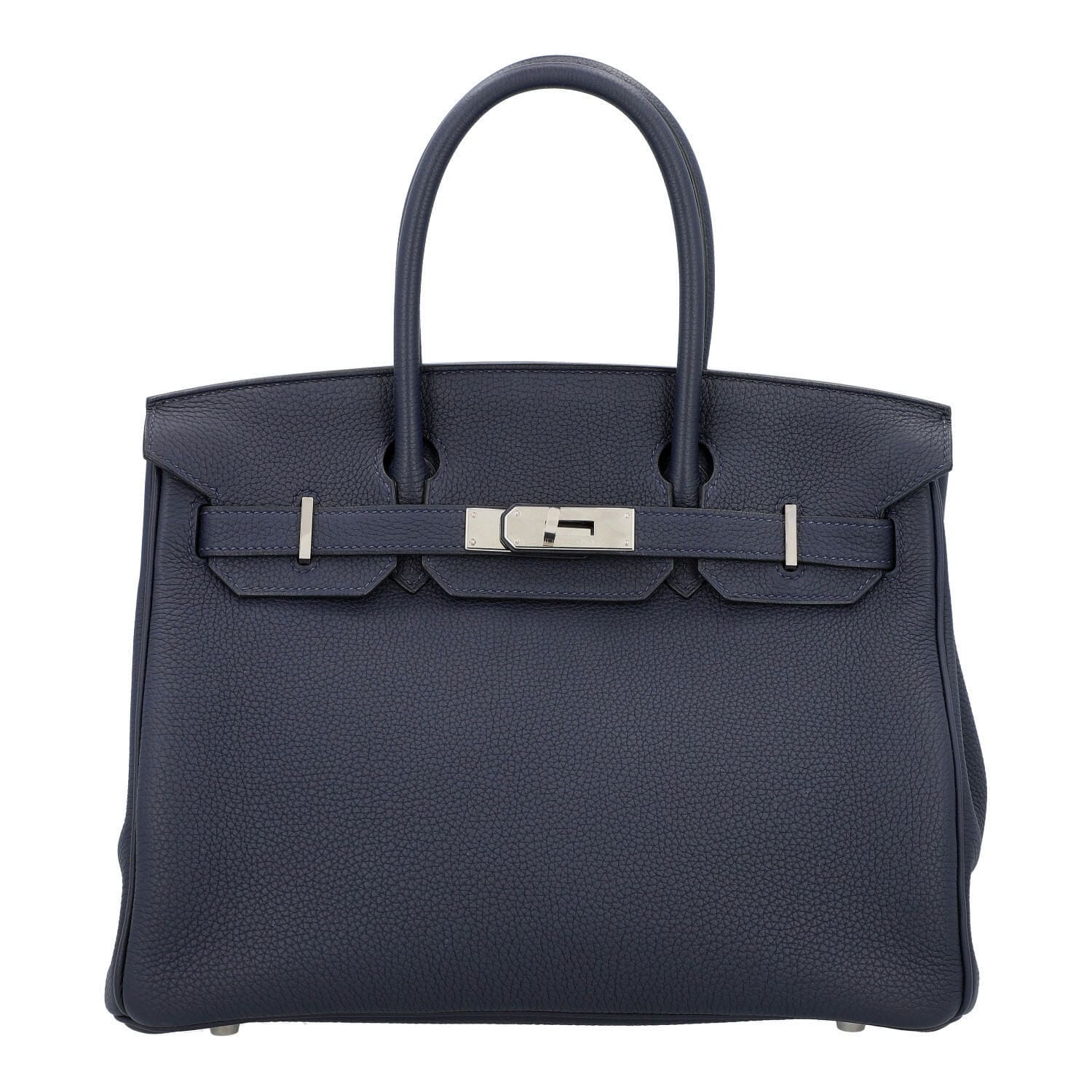Hermès Birkin 30 Bleu Nuit Togo Palladium Hardware