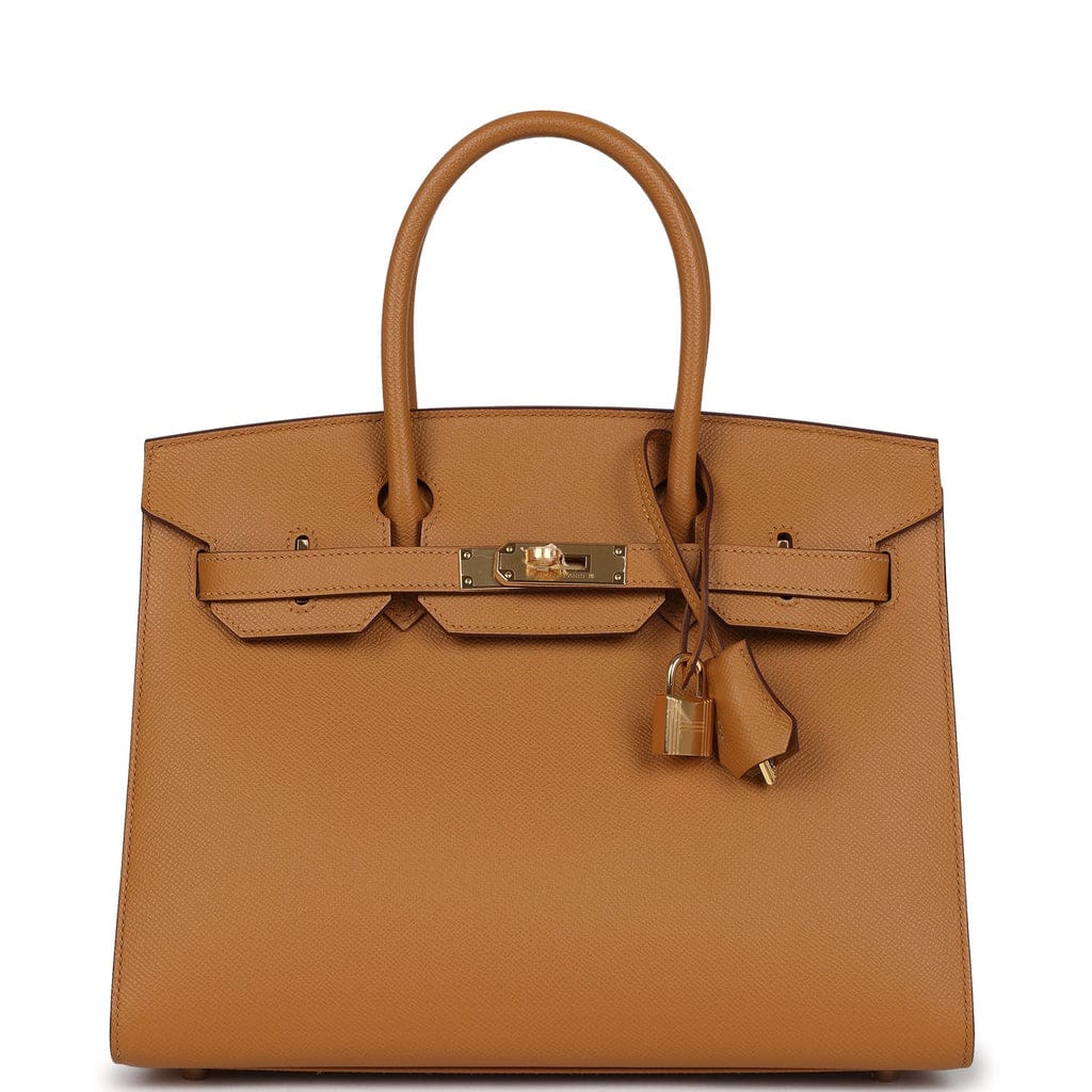 Hermès Birkin Sellier 30 Sesame Epsom Gold Hardware