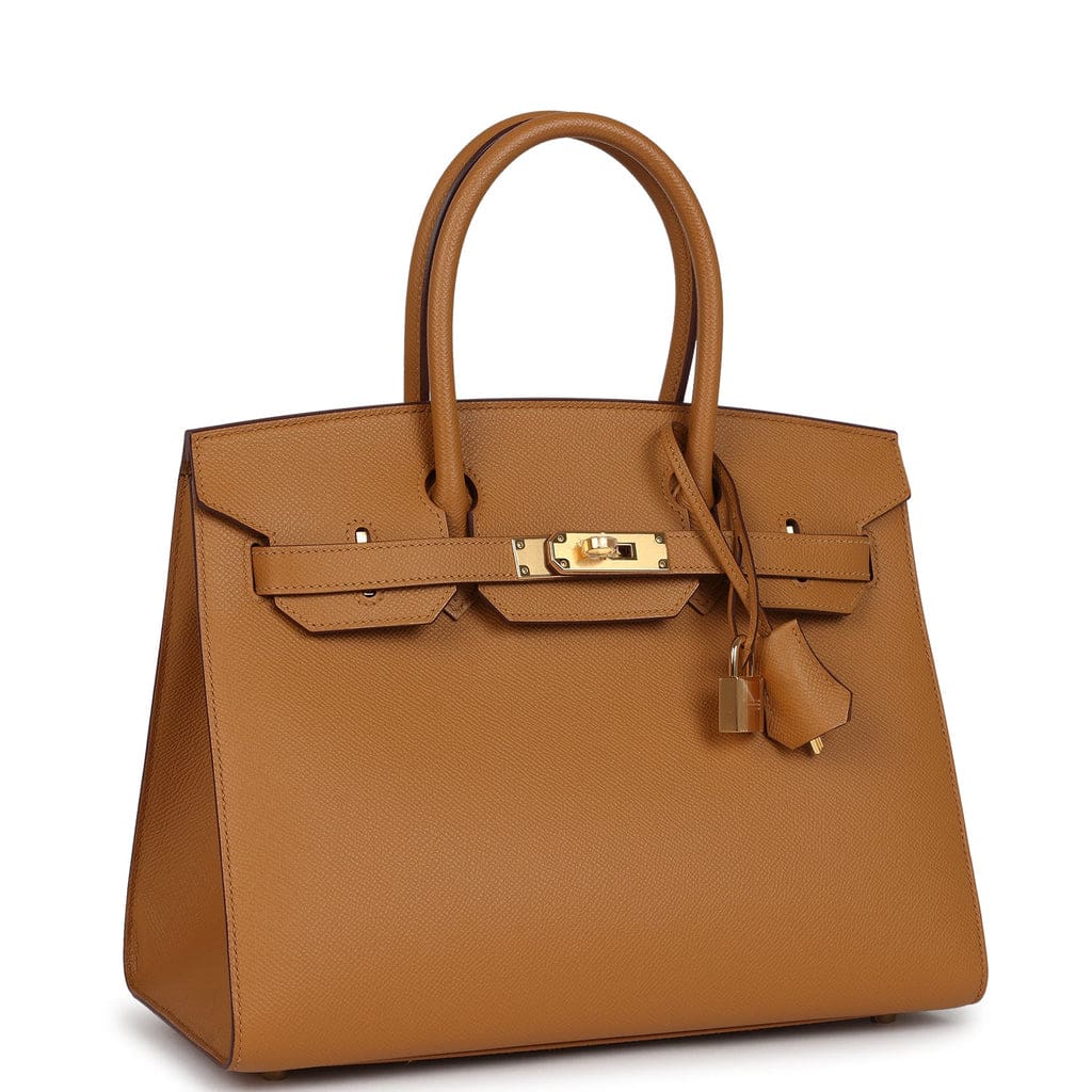 Hermès Birkin Sellier 30 Sesame Epsom Gold Hardware