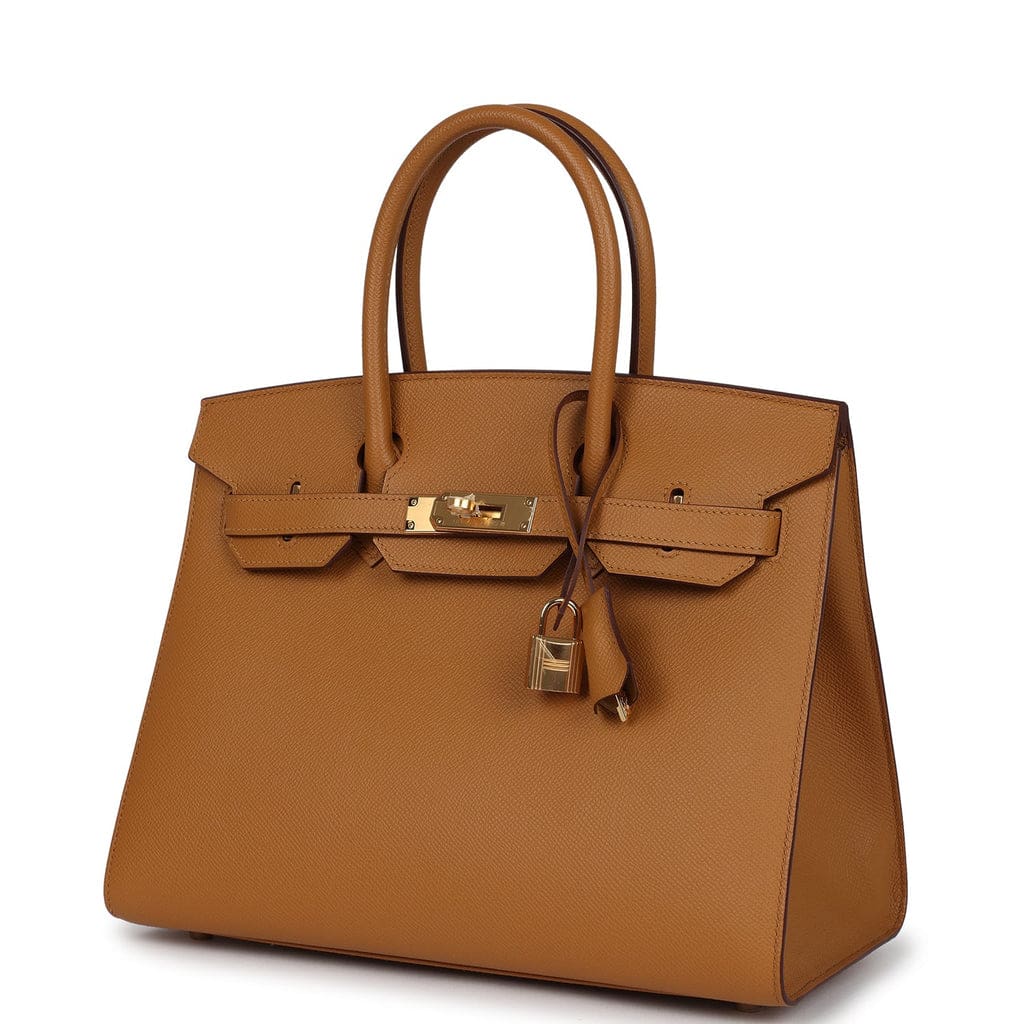 Hermès Birkin Sellier 30 Sesame Epsom Gold Hardware