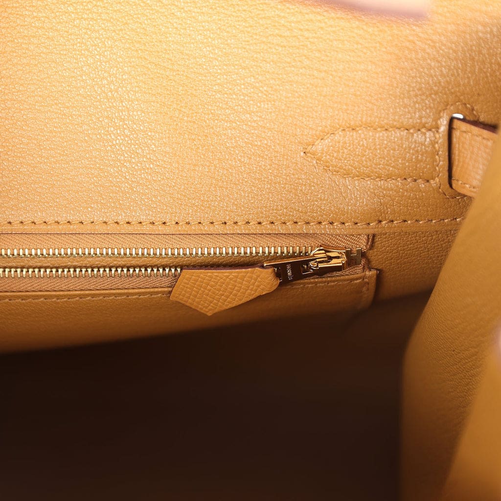 Hermès Birkin Sellier 30 Sesame Epsom Gold Hardware