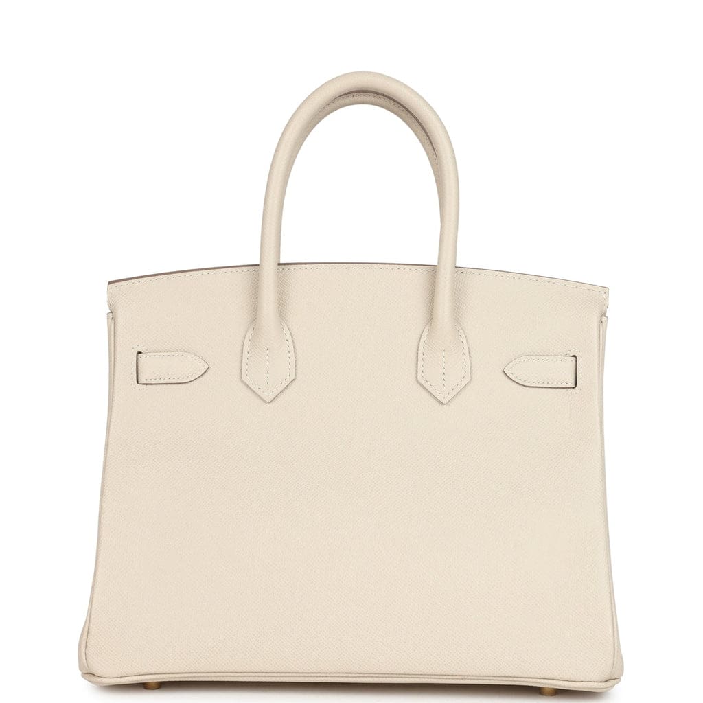 Hermès Birkin 30 Craie Epsom Gold Hardware
