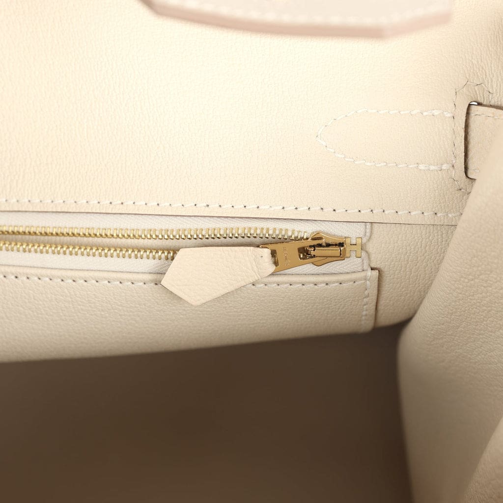 Hermès Birkin 30 Craie Epsom Gold Hardware
