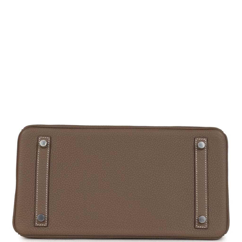 Hermès Birkin 30 Etoupe Togo Palladium Hardware