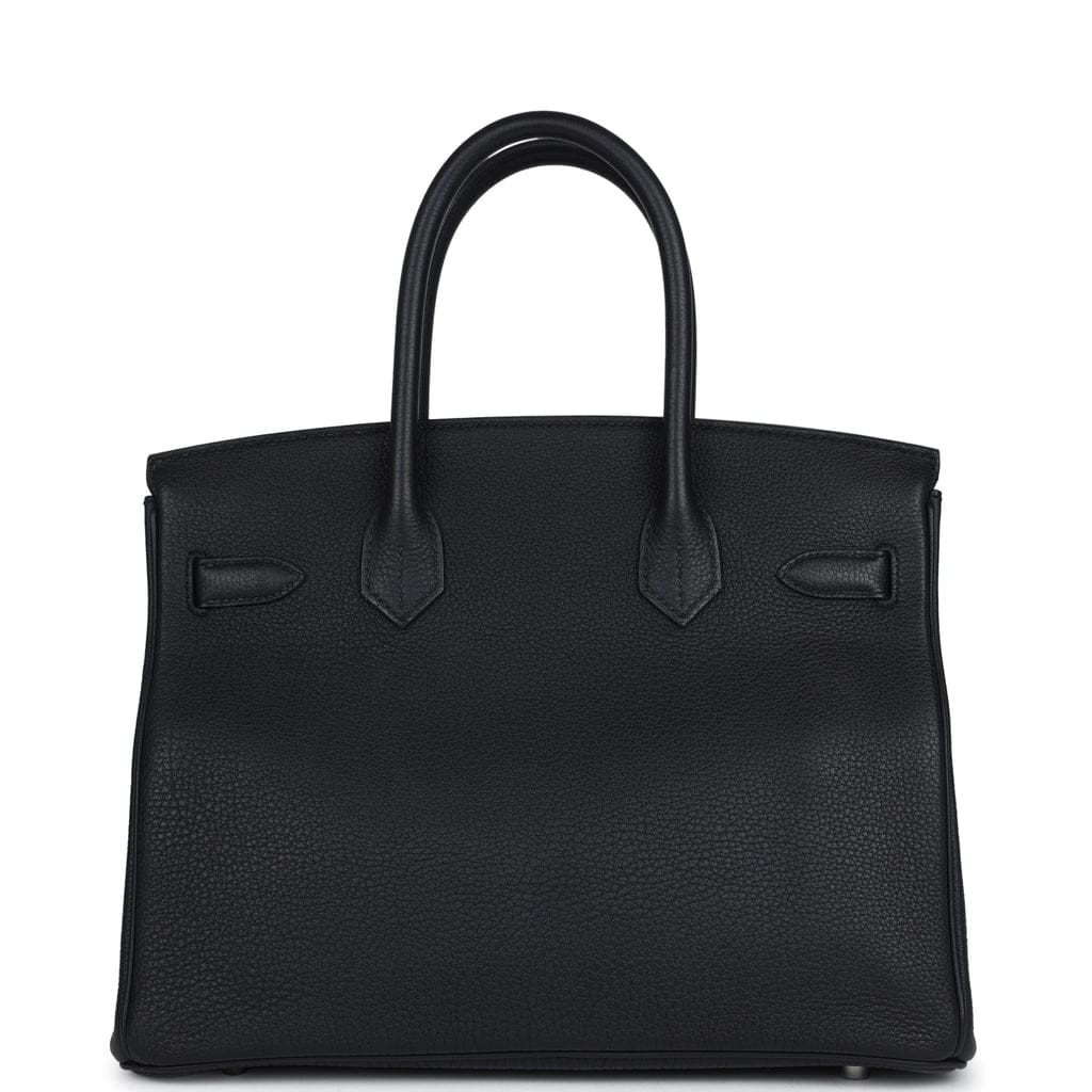 Hermès Birkin 30 Black Togo Palladium Hardware