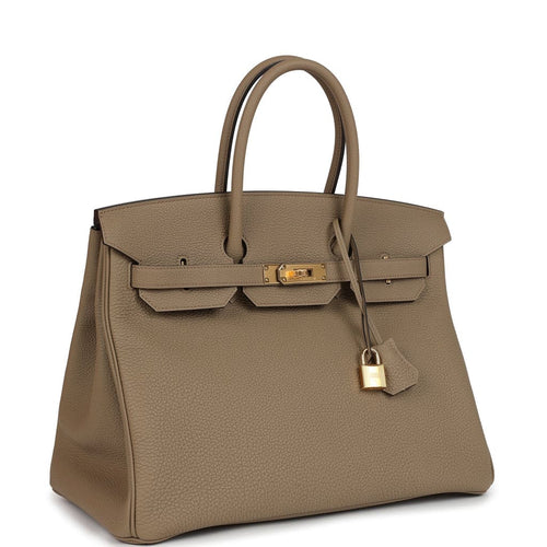 Hermès Birkin 35 Beige Marfa Togo Gold Hardware