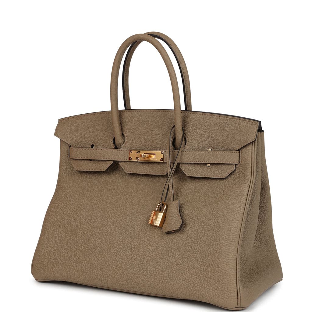 Hermès Birkin 35 Beige Marfa Togo Gold Hardware