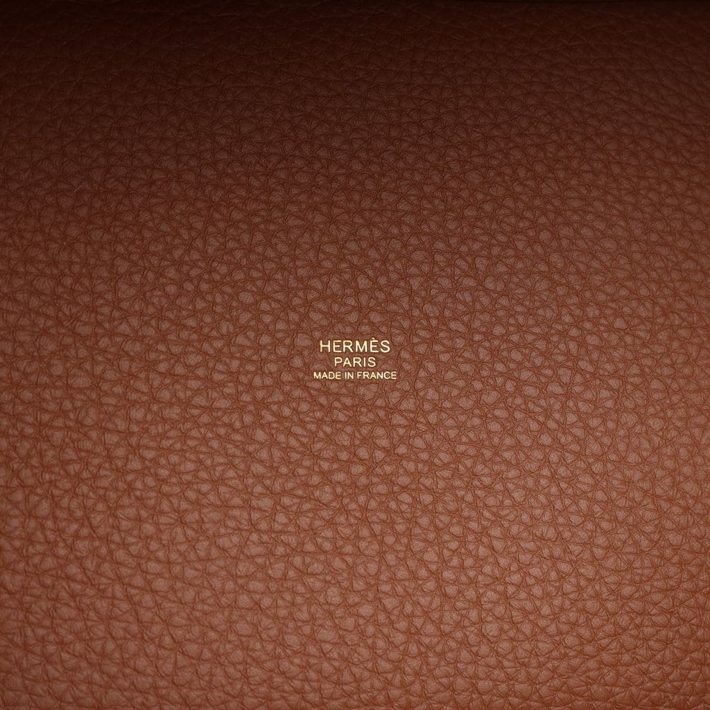 Hermès Picotin Lock 22 Gold Clemence Gold Hardware