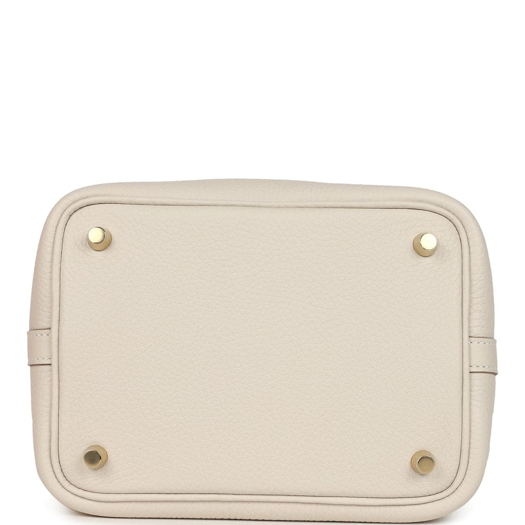 Hermès Picotin Lock 18 Craie Clemence Gold Hardware
