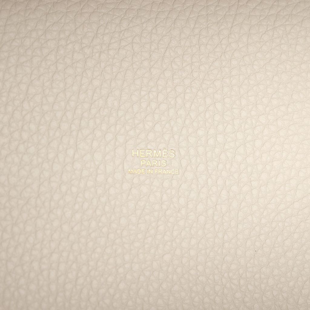 Hermès Picotin Lock 18 Craie Clemence Gold Hardware