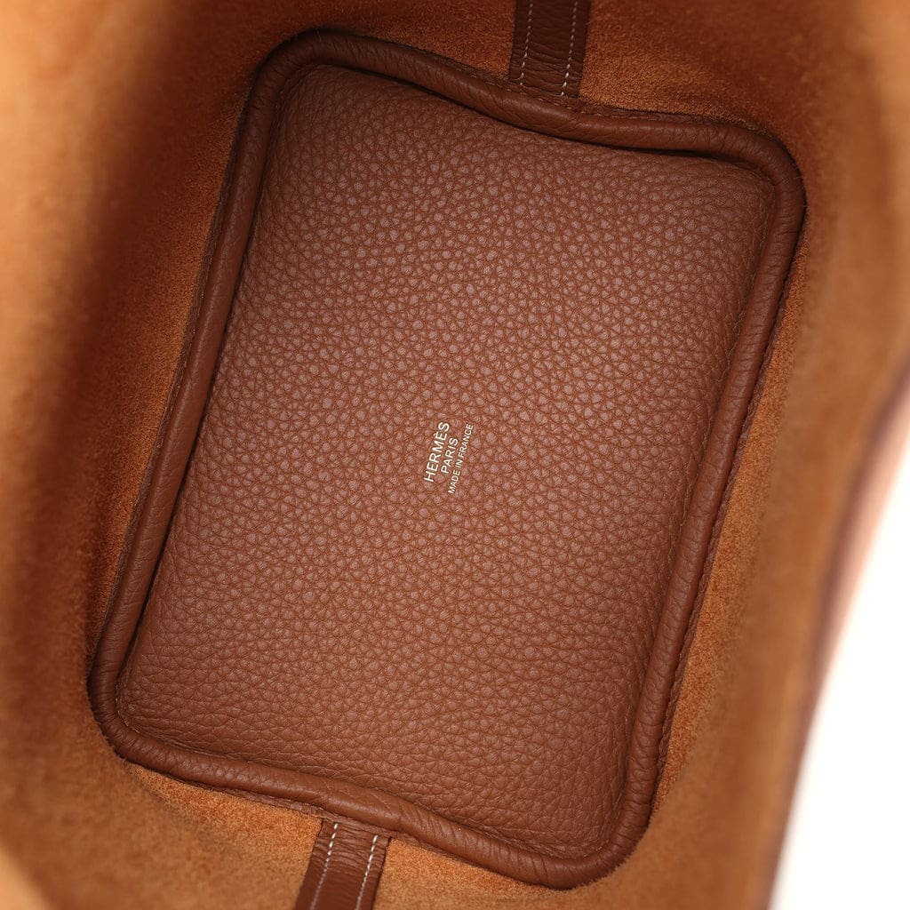 Hermès Picotin Lock 18 Gold Clemence Gold Hardware