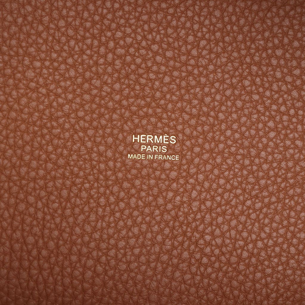 Hermès Picotin Lock 18 Gold Clemence Gold Hardware