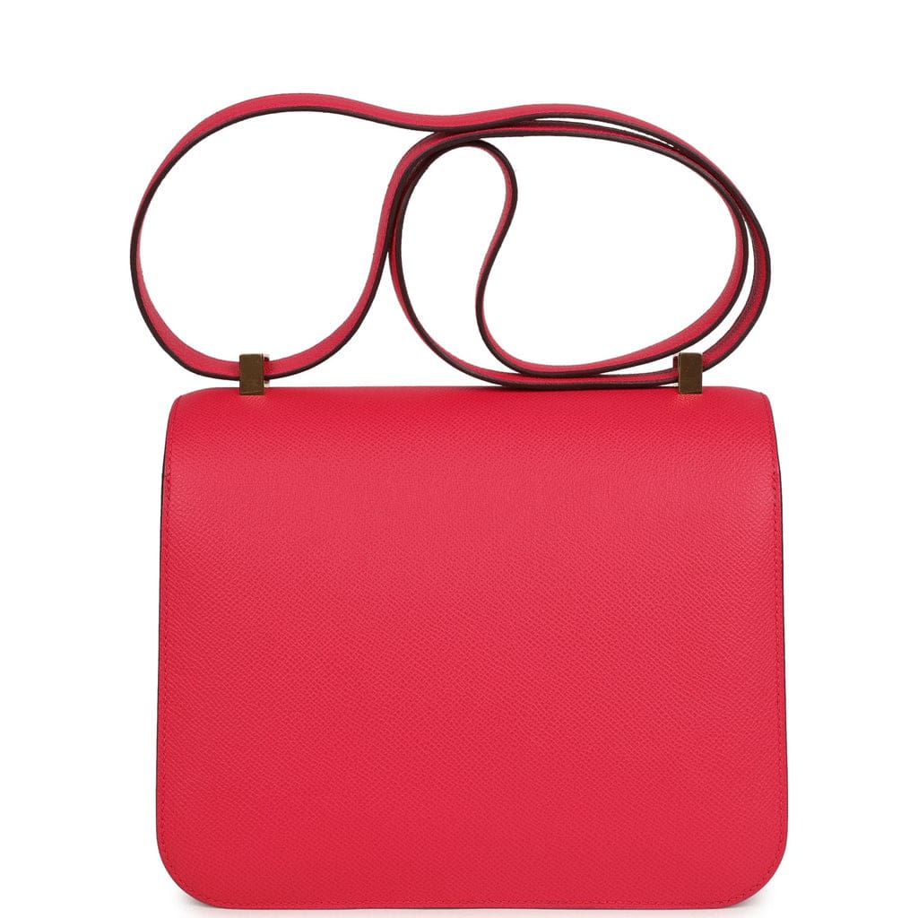 Hermès Constance 24 Rose Extreme Epsom Gold Hardware