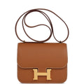 Hermès Constance 18 Gold Epsom Gold Hardware