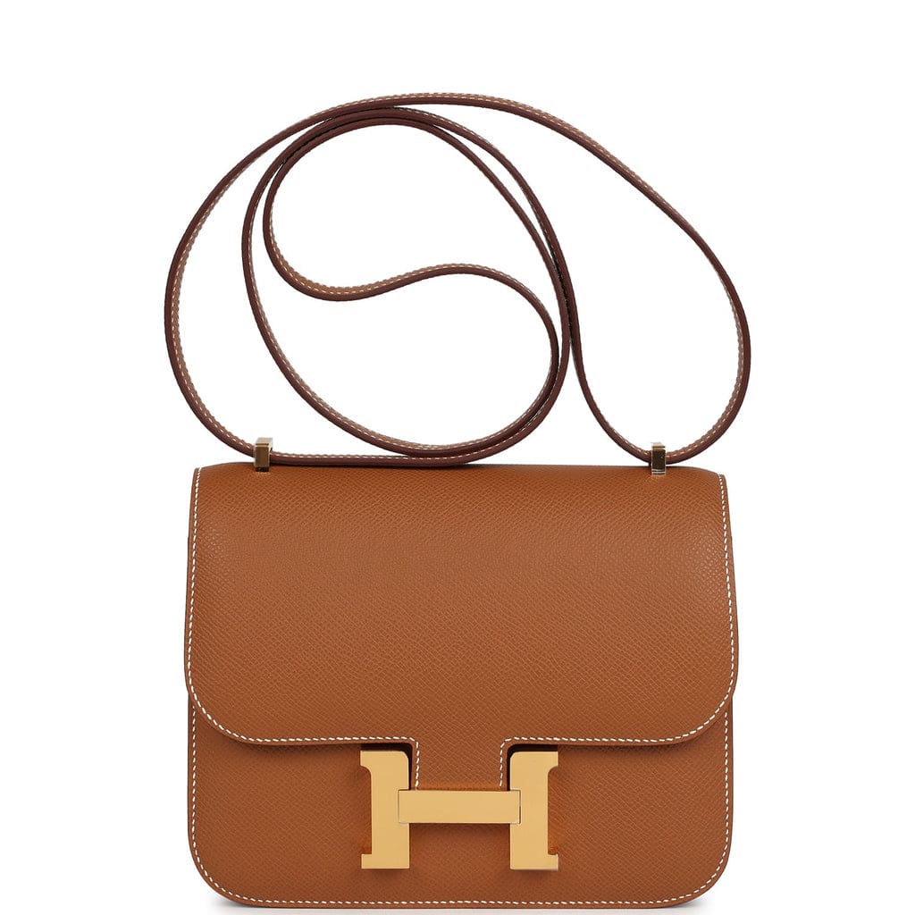 Hermès Constance 18 Gold Epsom Gold Hardware
