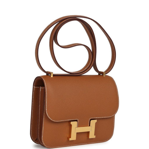 Hermès Constance 18 Gold Epsom Gold Hardware