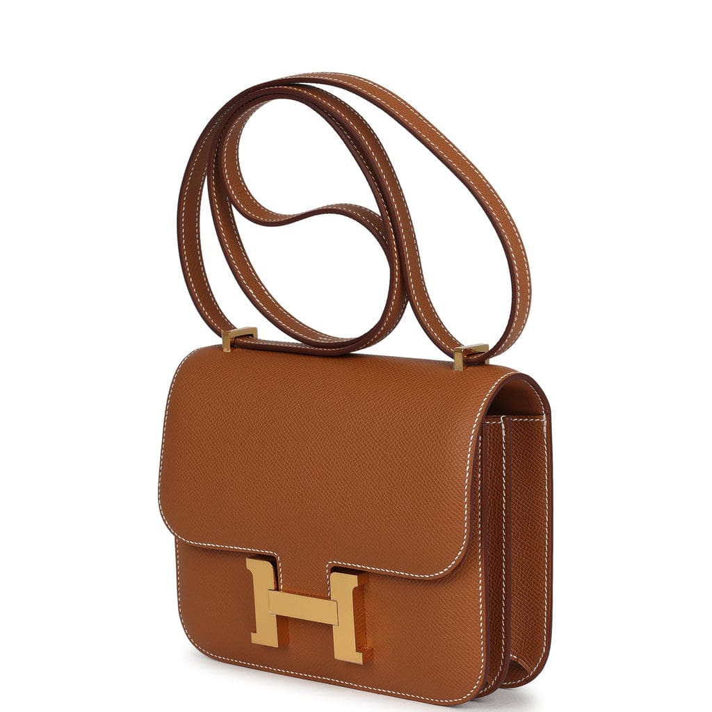 Hermès Constance 18 Gold Epsom Gold Hardware