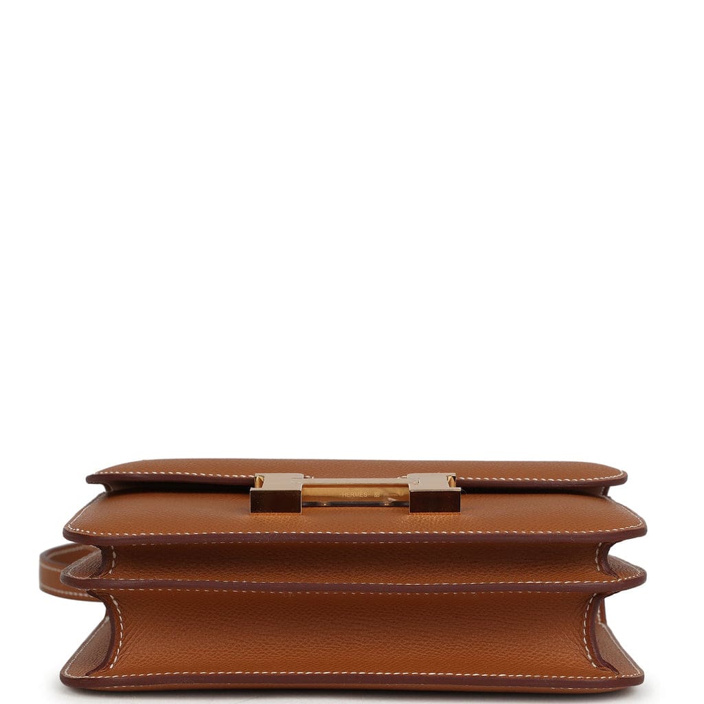 Hermès Constance 18 Gold Epsom Gold Hardware