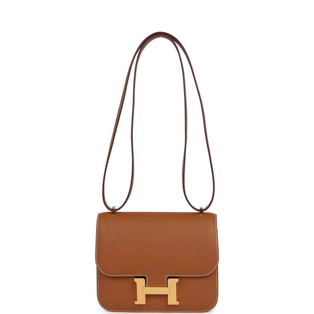 Hermès Constance 18 Gold Epsom Gold Hardware