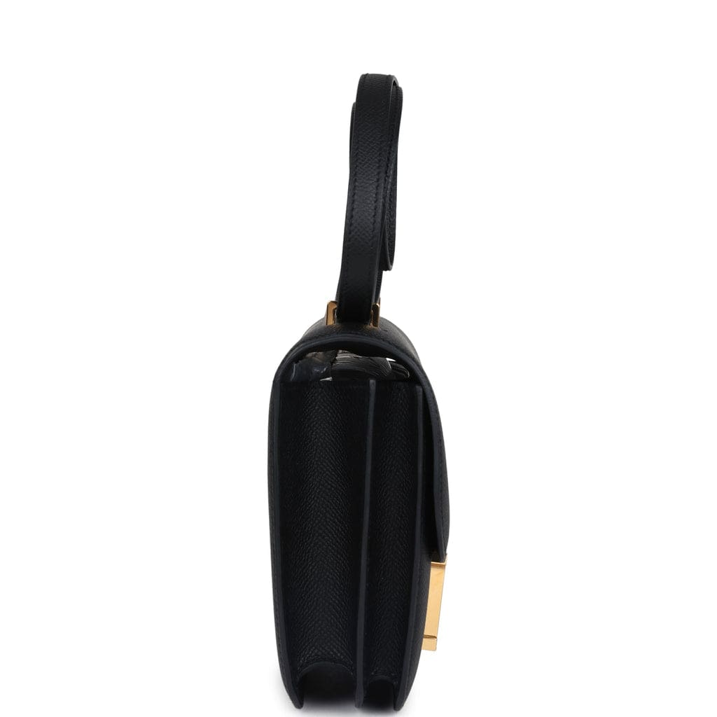 Hermès Constance 18 Black Epsom Gold Hardware