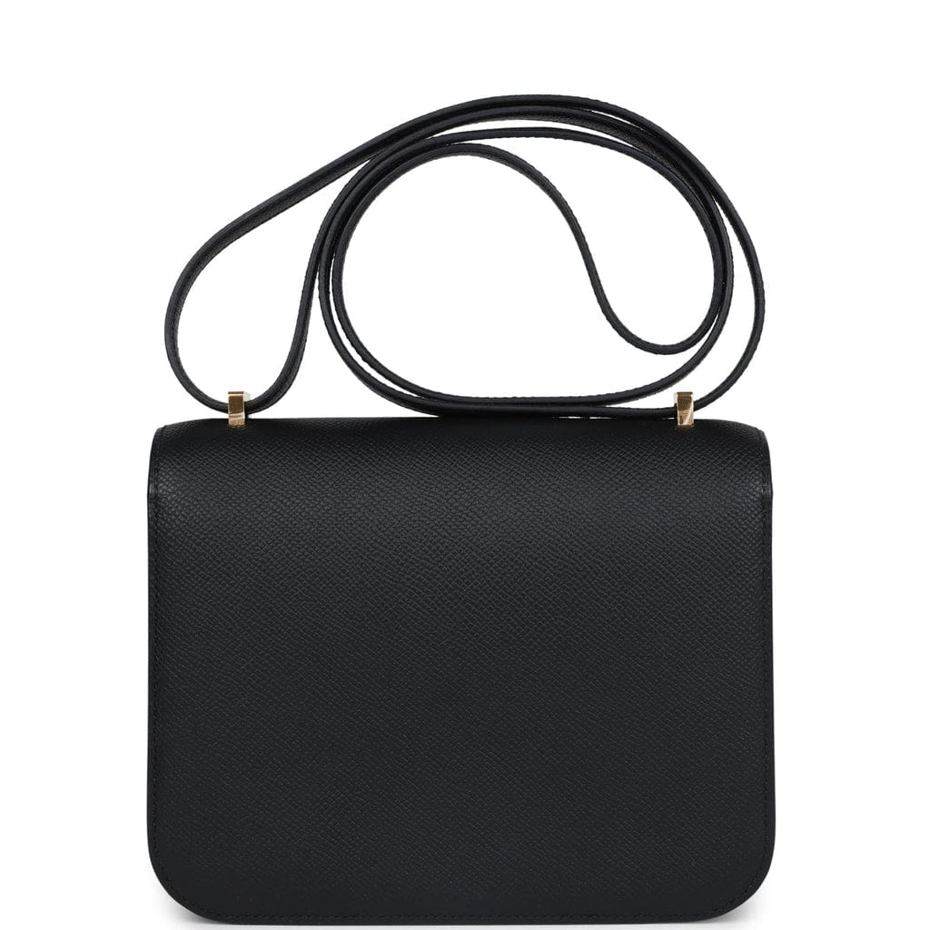 Hermès Constance 18 Black Epsom Gold Hardware
