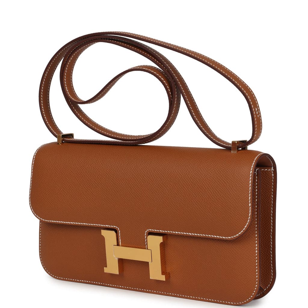 Hermès Constance Elan Gold Epsom Gold Hardware
