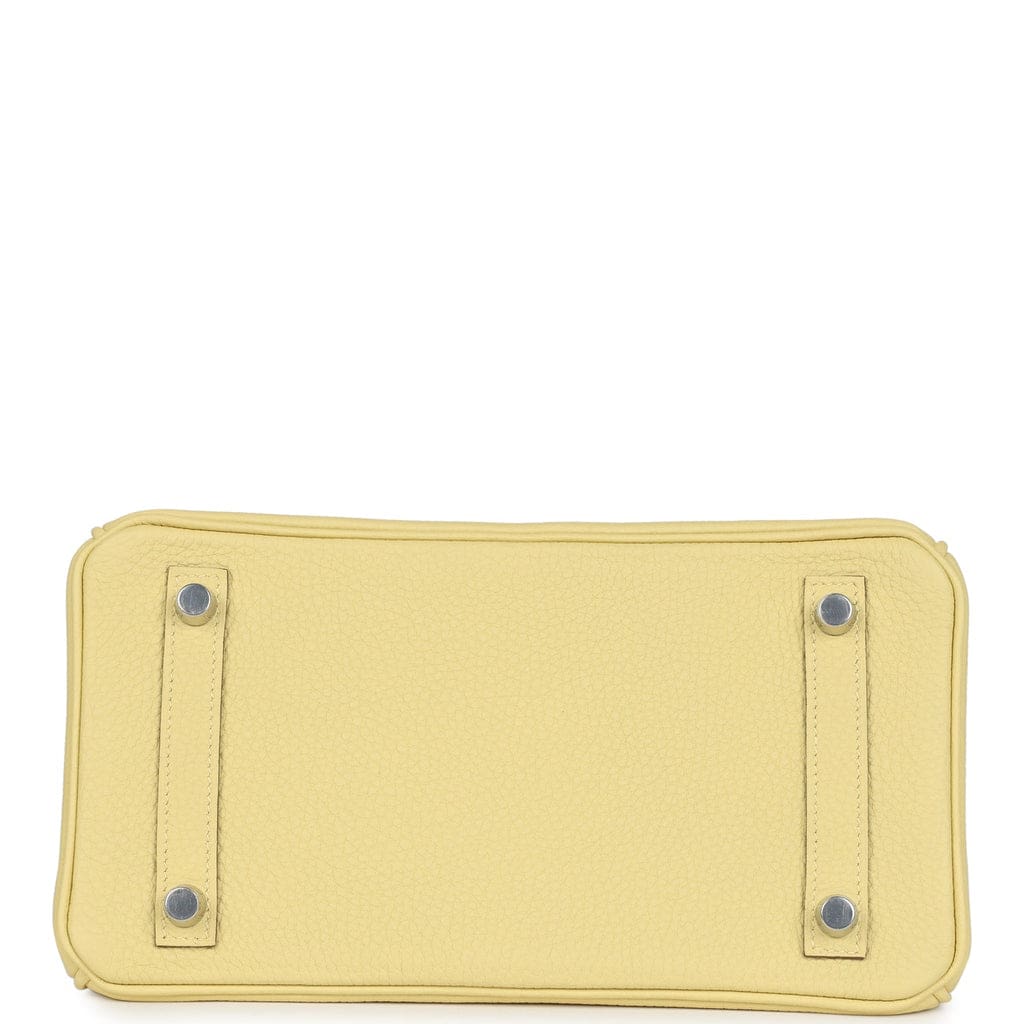 Hermès Birkin 25 Jaune Poussin Togo Palladium Hardware