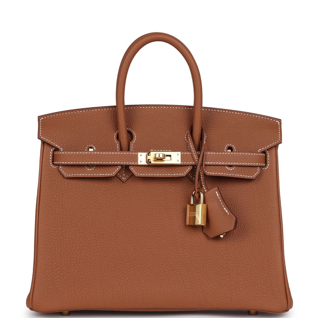 Hermès Birkin 25 Gold Togo Gold Hardware