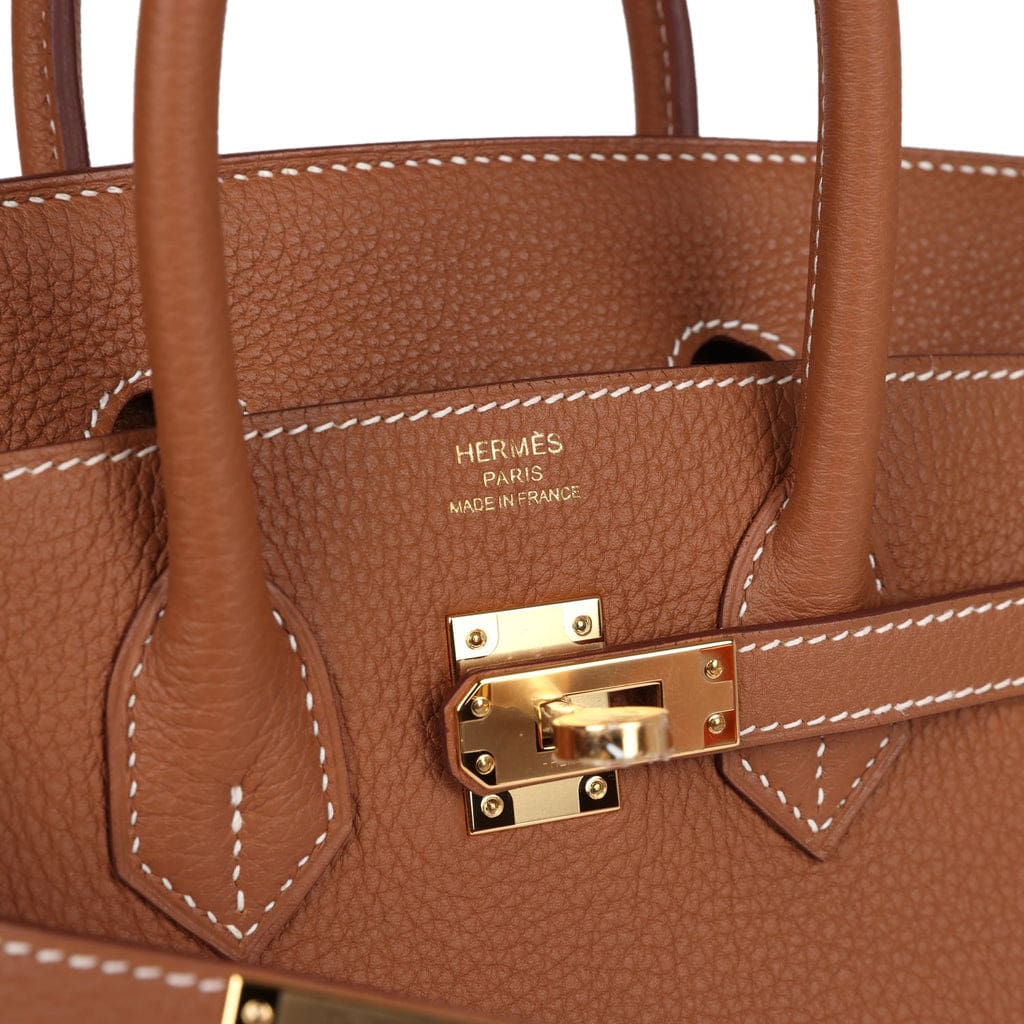 Hermès Birkin 25 Gold Togo Gold Hardware