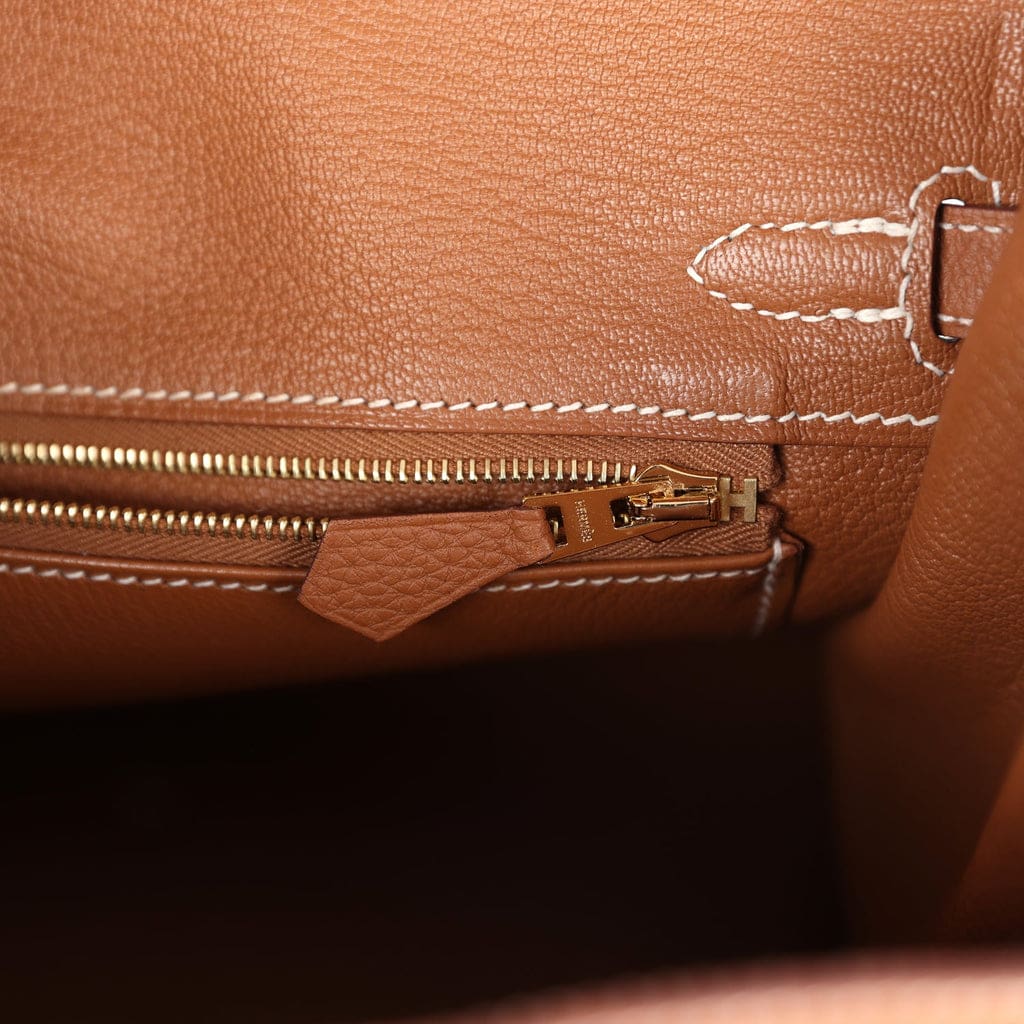 Hermès Birkin 25 Gold Togo Gold Hardware