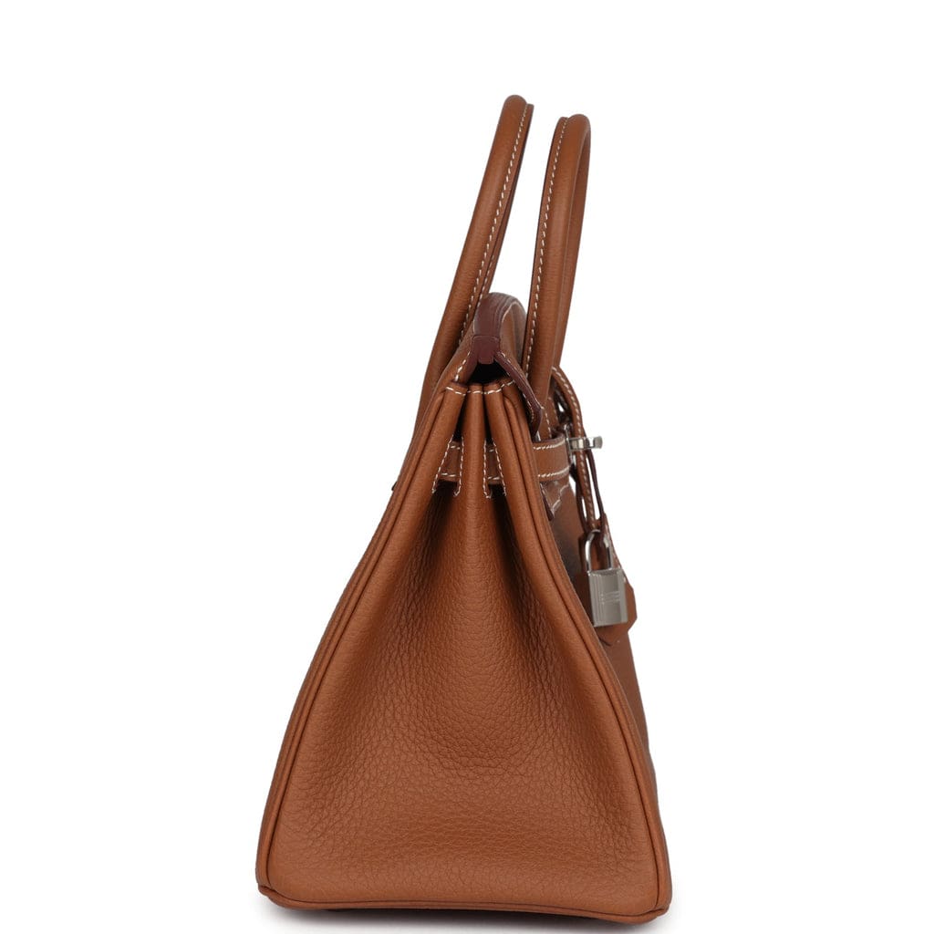 Hermès Birkin 25 Gold Togo Palladium Hardware