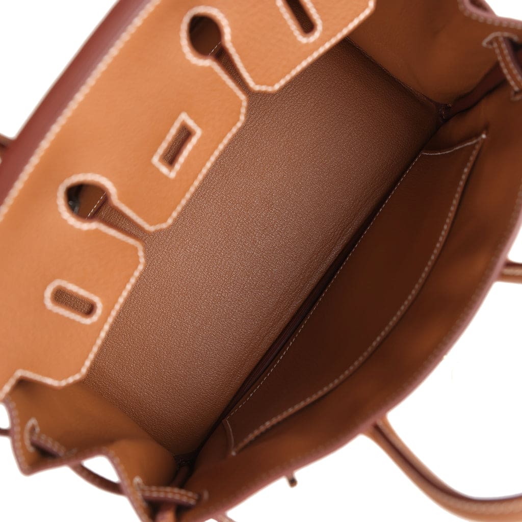 Hermès Birkin 25 Gold Togo Palladium Hardware