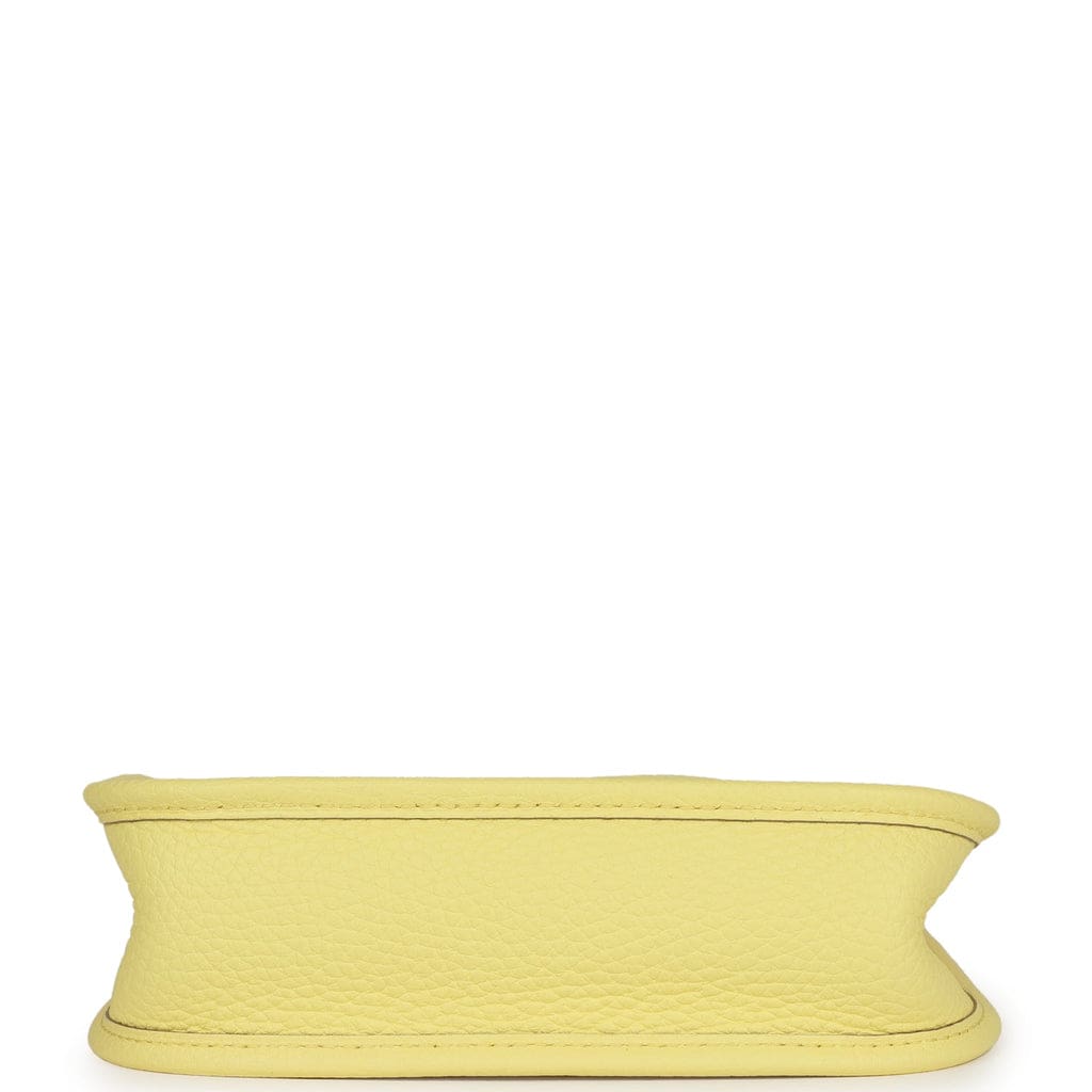 Hermès Evelyne TPM Limoncello Clemence Palladium Hardware