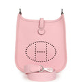Hermès Evelyne TPM Rose Sakura Clemence Palladium Hardware