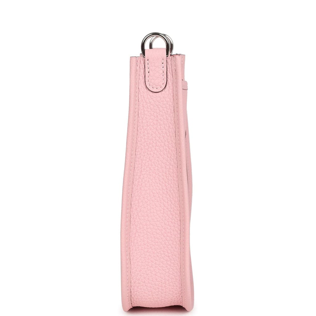 Hermès Evelyne TPM Rose Sakura Clemence Palladium Hardware