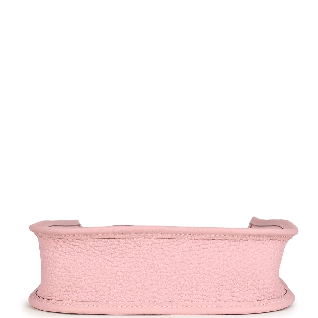 Hermès Evelyne TPM Rose Sakura Clemence Palladium Hardware