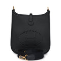 Hermès Evelyne TPM Black Clemence Gold Hardware