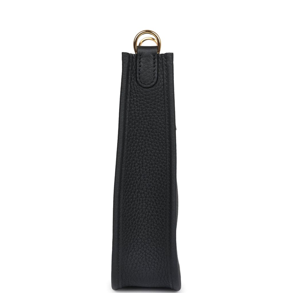 Hermès Evelyne TPM Black Clemence Gold Hardware