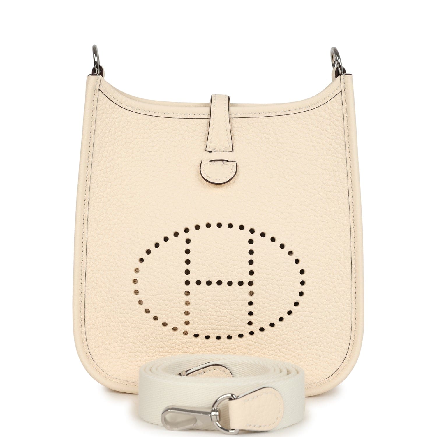 Hermès Evelyne TPM Nata Clemence Palladium Hardware