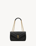 SAINT LAURENT LOULOU medium in MATELASSÉ lambskin