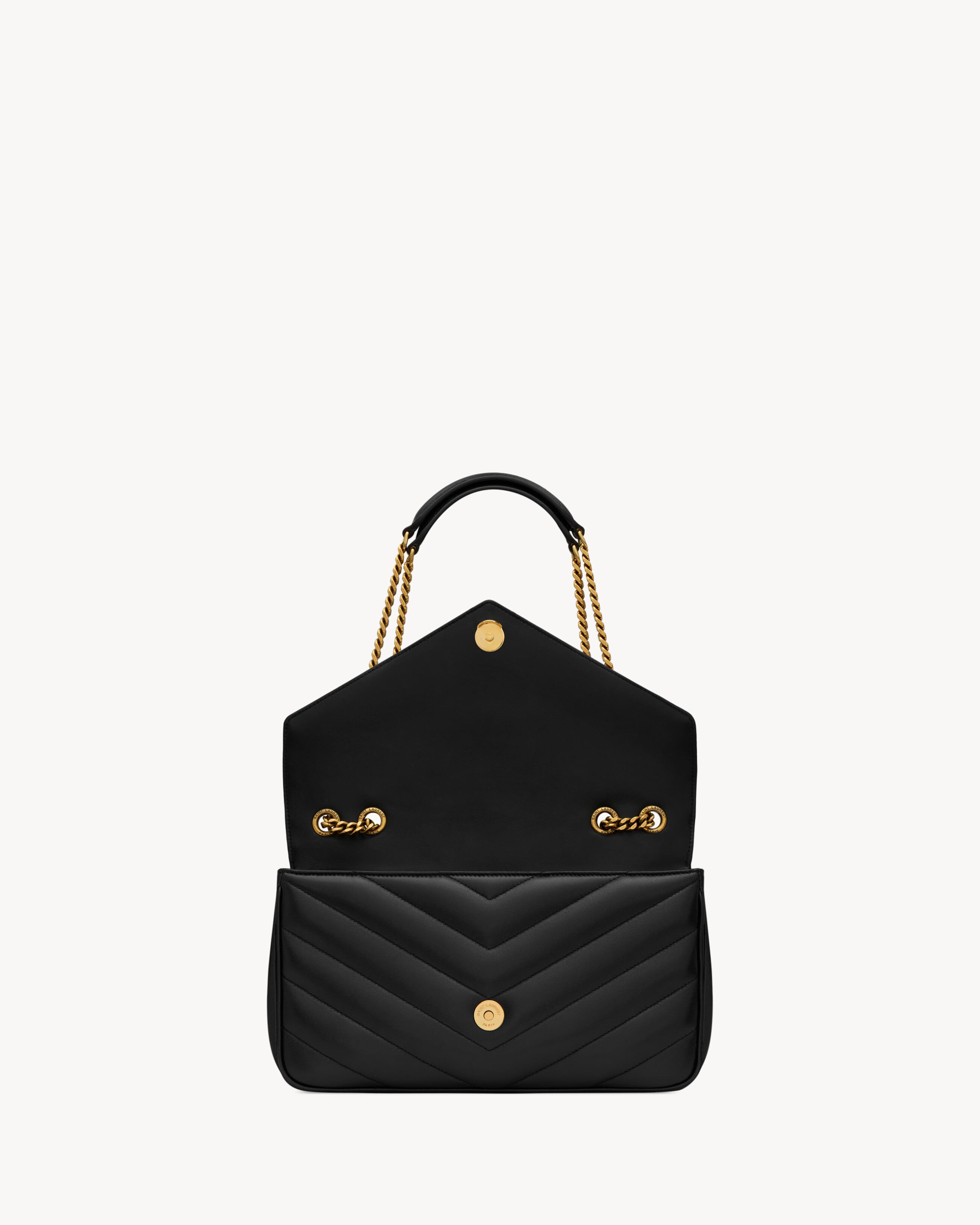 SAINT LAURENT LOULOU medium in MATELASSÉ lambskin