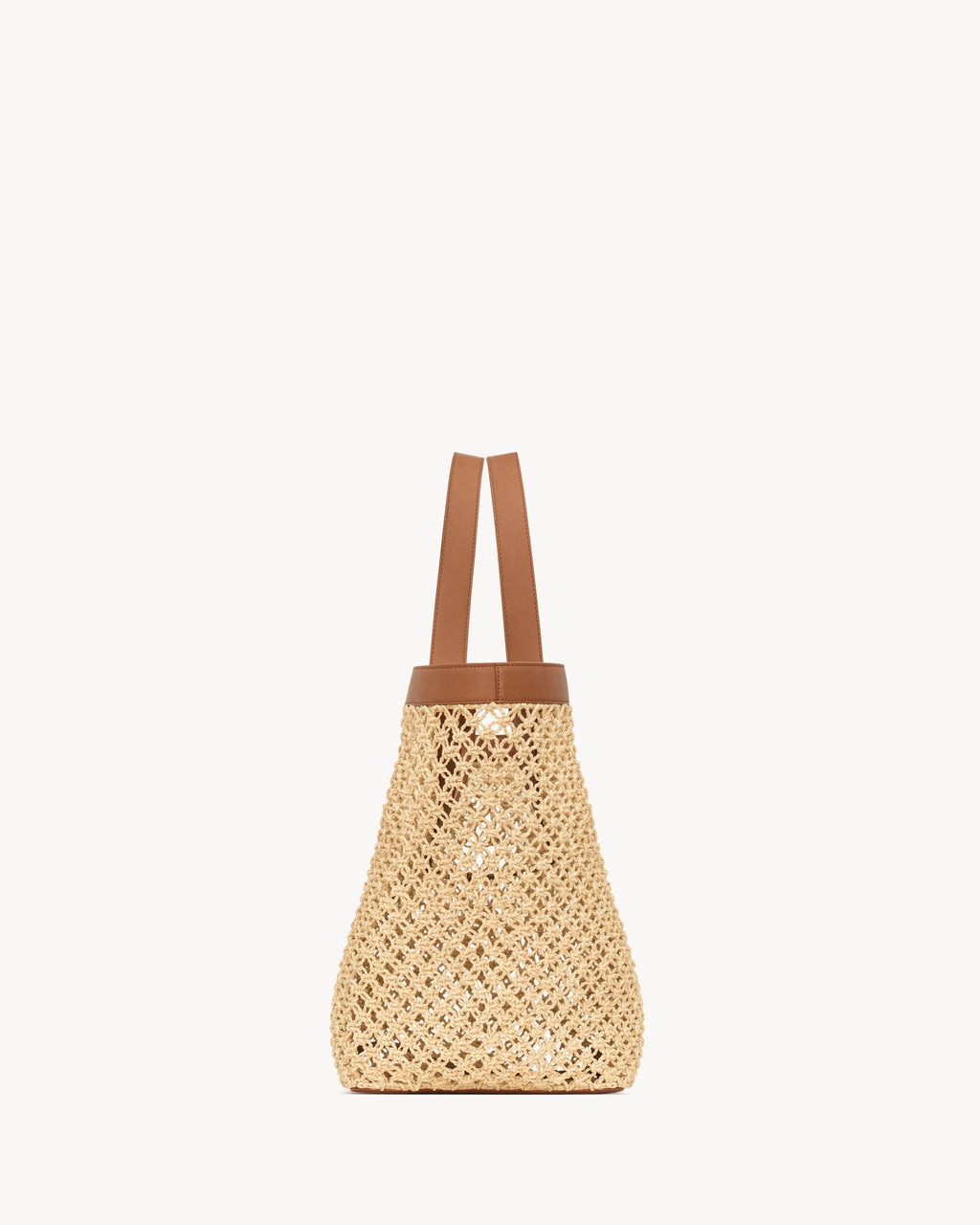 Saint Laurent Y tote in raffia